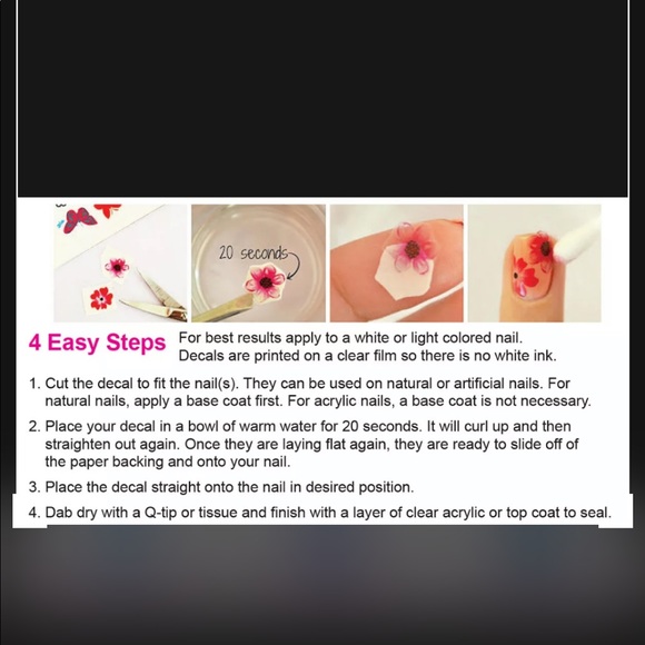 💌BO/GO$6 🏈 Kansas City Chiefs Nail Decals - Picture 3 of 5